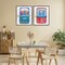 Stupell Industries Whimsical Silly Sardines 2pc Floating Frame Set, design by Courtney Prahl